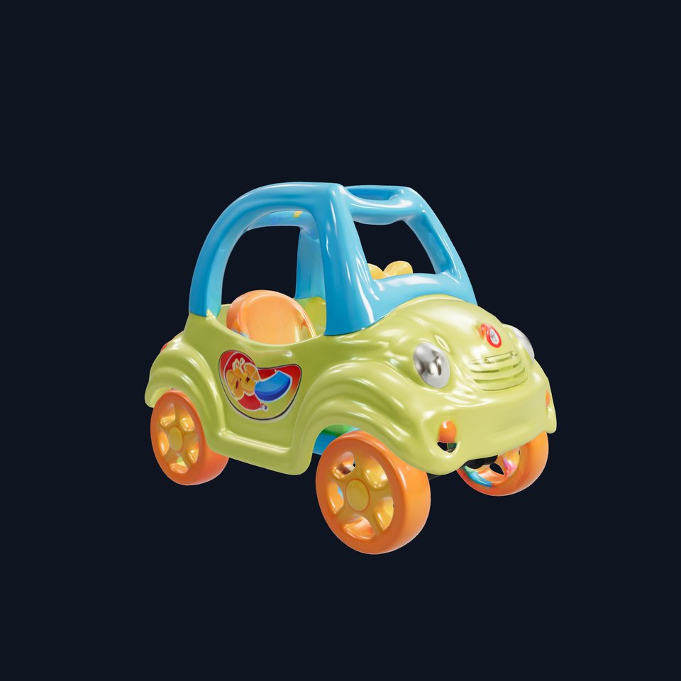 Cartoon Toy Car Model Pack  Vibrant Design for Various Uses